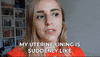 Period Bleeding GIF by HannahWitton