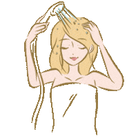 Girl Bath Sticker by Les savons de joya