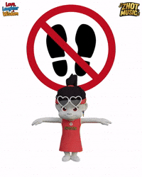 Sign Warning GIF by Zhotcita