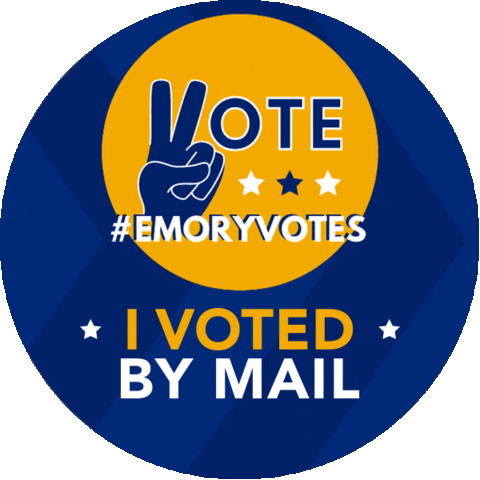 Emoryvotes Sticker by Emory University