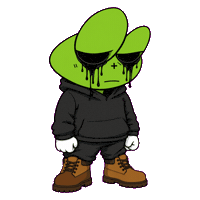 Frog Sticker by ForeverWilin