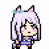 Pixel Umamusume GIF