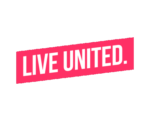Live United Sticker Sticker by Metro United Way