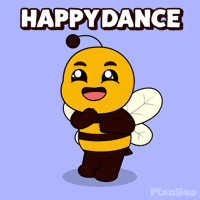 Happy Lets Go GIF by Plan Bee Studios