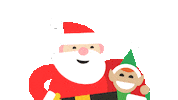 Happy Google Santa Tracker Sticker by Google