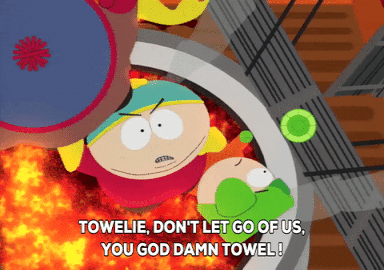 hanging eric cartman GIF by South Park 