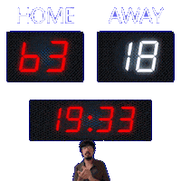 18 Away Sticker