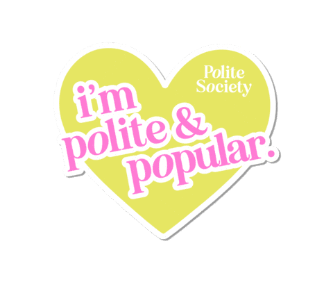 Big Mouth Beauty Sticker by Polite Society