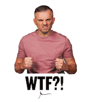 Angry Wtf Sticker by GaryVee