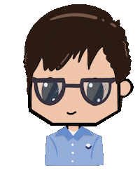 Gay Smirk Sticker