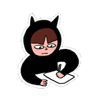 Work Drawing Sticker