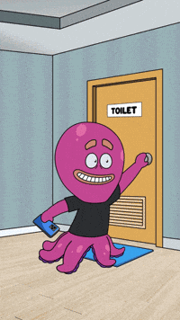 Poop Toilet GIF by Octo Gaming
