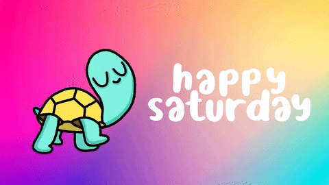 Happy Saturday GIF by Digital Pratik