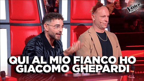 Clementino Roccohunt GIF by The Voice of Italy