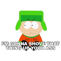 Shove It Kyle Broflovski Sticker by South Park
