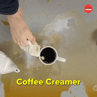 Coffee Creamer GIF by BuzzFeed