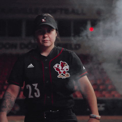 Clap Softball GIF by Louisville Cardinals