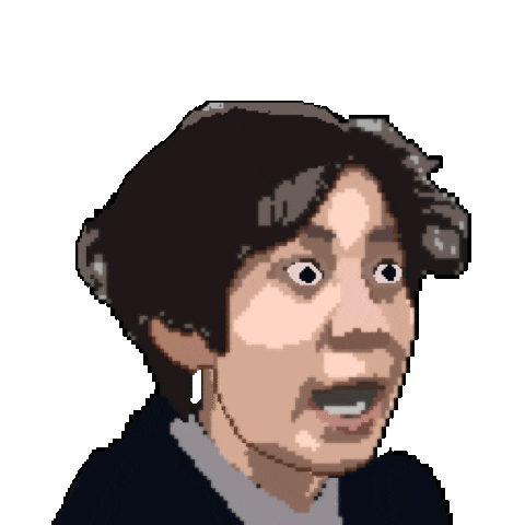 8Bit Wow Sticker