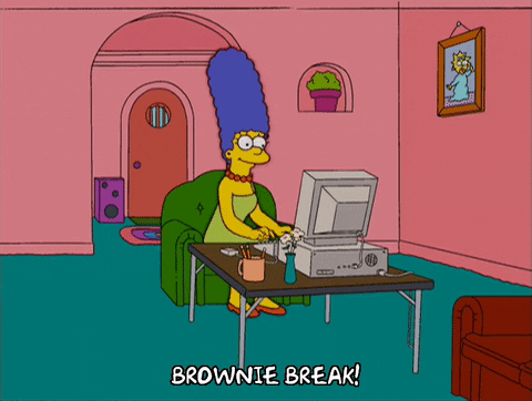 excited marge simpson GIF