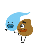 Cartoon Poo Sticker by Pampers France