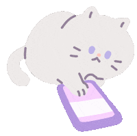 Cat Love Sticker by eomgogi