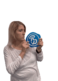 Yvonne Kiss Sticker by Rheindigital