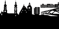 Bayern Skyline Sticker by markusmuehlbauer