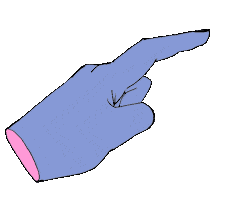 Pink Hand Sticker by Shanti