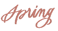 Spring Calligraphy Sticker