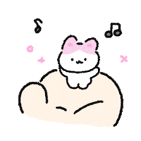Exicted Dancing Sticker