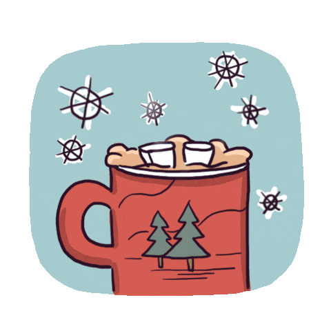 Christmas Snow Sticker