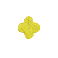 high life thc Sticker by O.penVAPE