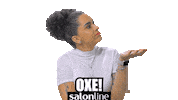 confused girl Sticker by Salon Line