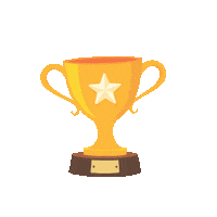 Trophy Win Sticker
