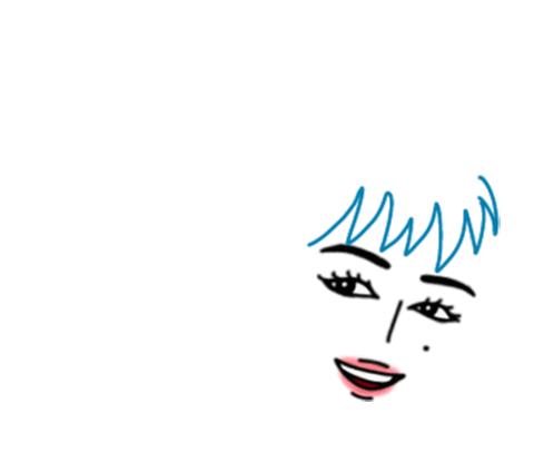 青 Sticker