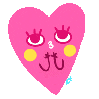 Heart Love Sticker by Lavilletlesnuages