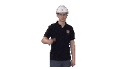 Construction Thumbs Down Sticker by MBN