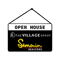 Listing Open House Sticker by The Village Group, Semonin Realtors