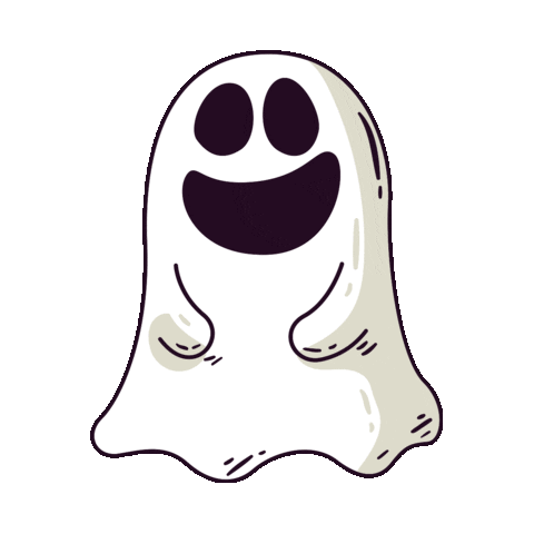 Halloween Ghost Sticker by BCN GIFS