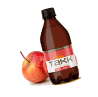 bebatakk apple kombucha maca takk Sticker