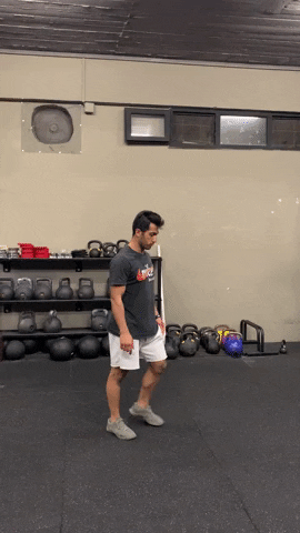 Jumping Lunge GIF by Crossfit Boran