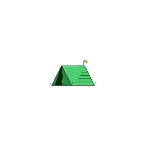 Camping Road Trip Sticker by rocktheparkabc