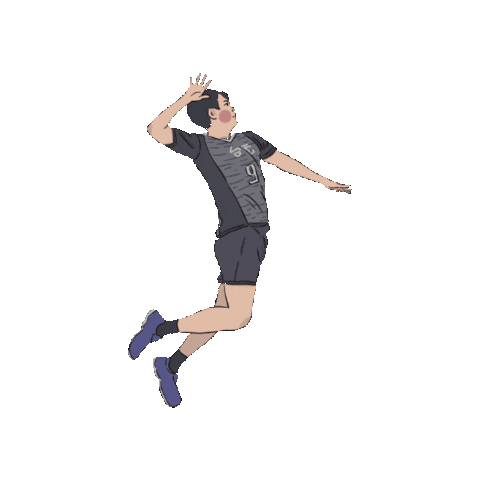 chengchengzz giphygifmaker 排球 台電 台電男排 Sticker