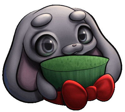 Sailormah bunny waving Eid teddybear Sticker