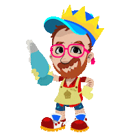 Cake Chef Sticker