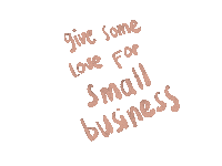 Small Business Love Sticker