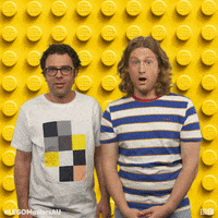 LEGOMastersAU wow surprise shock australia GIF