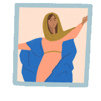 Saint Sticker by Be A Heart