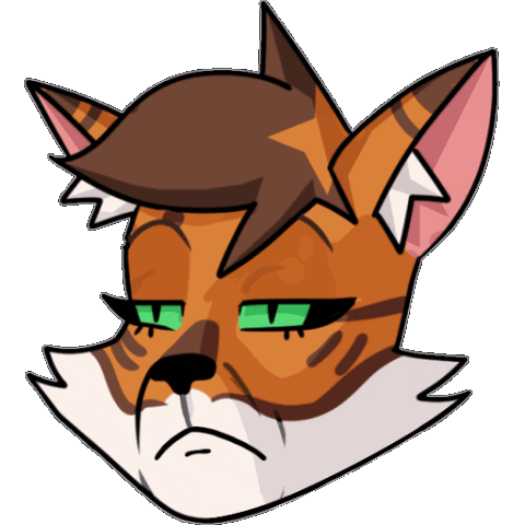Oraouniverse giphyupload cat meh originalcharacter Sticker