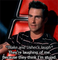 adam levine usher GIF by The Voice
